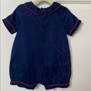 Sophie & Lucas Drummer Boy Romper - size 24M